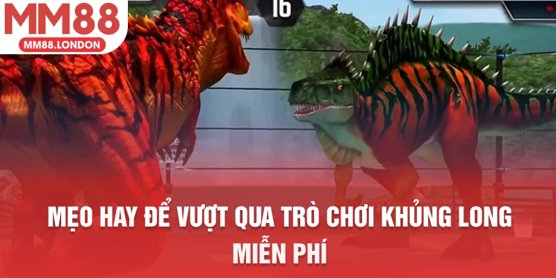 Mẹo hay để vượt qua trò chơi khủng long miễn phí
